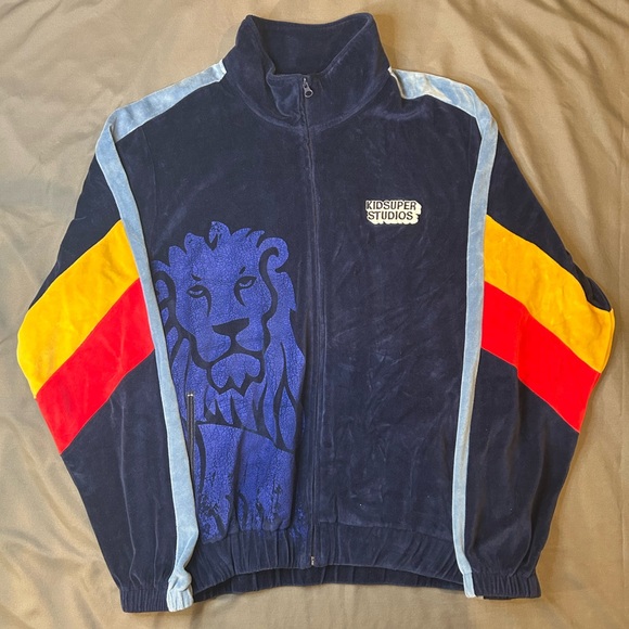 KidSuper Studios X Modelo Velvet Track Jacket (GREAT CONDITION) RARE - Picture 2 of 10